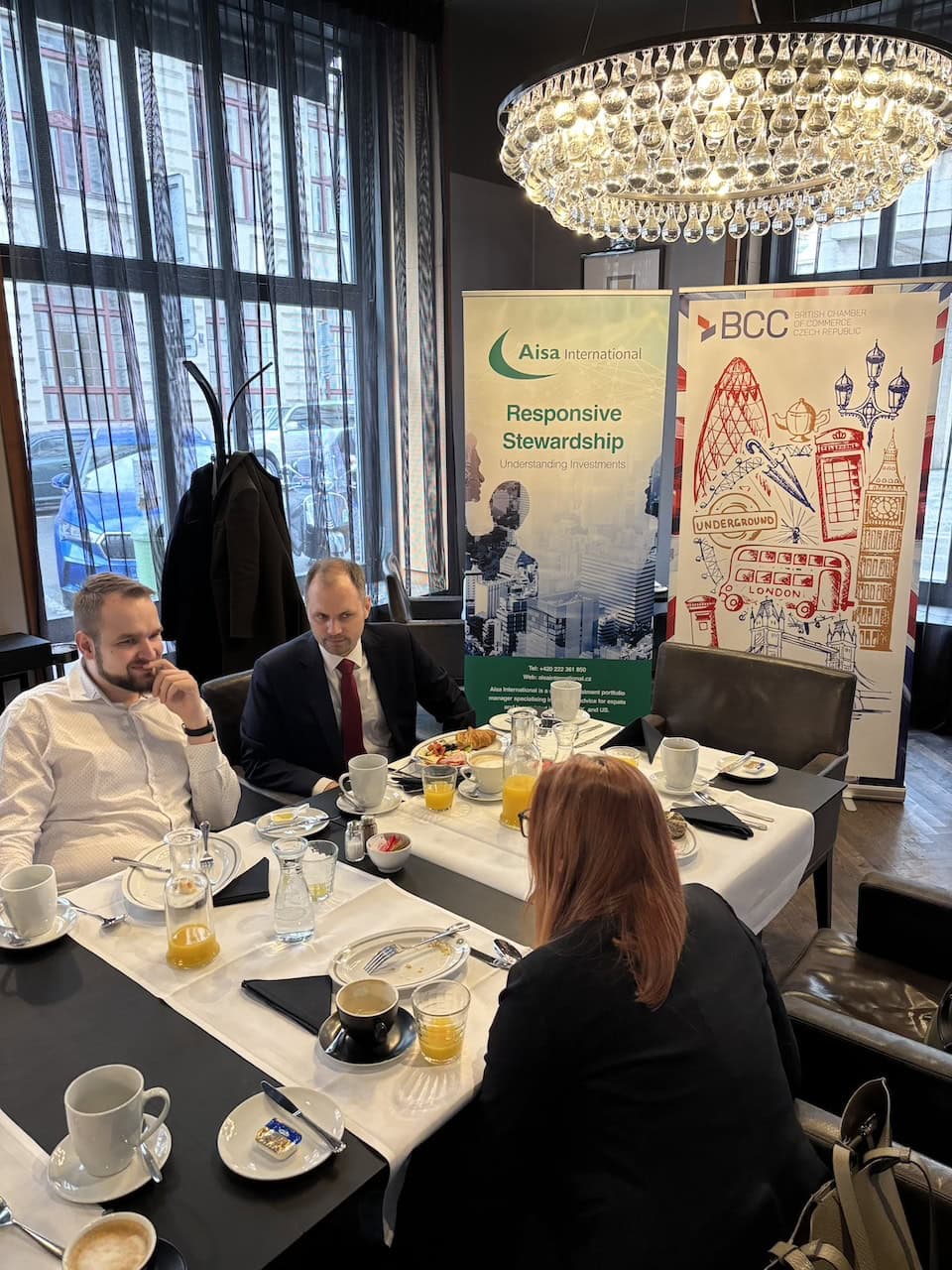 Aisa International headlines BCC Breakfast, February 2025.