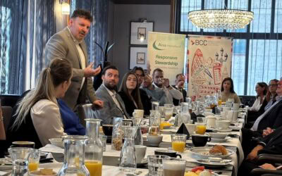 BCC Patron Aisa International at BCC Breakfast, February 2025, Prague.