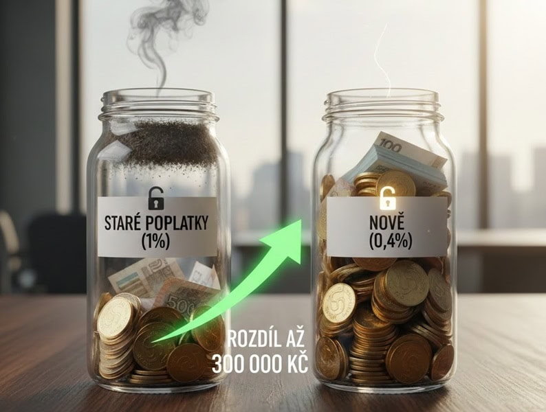 Penzijní úspory levněji